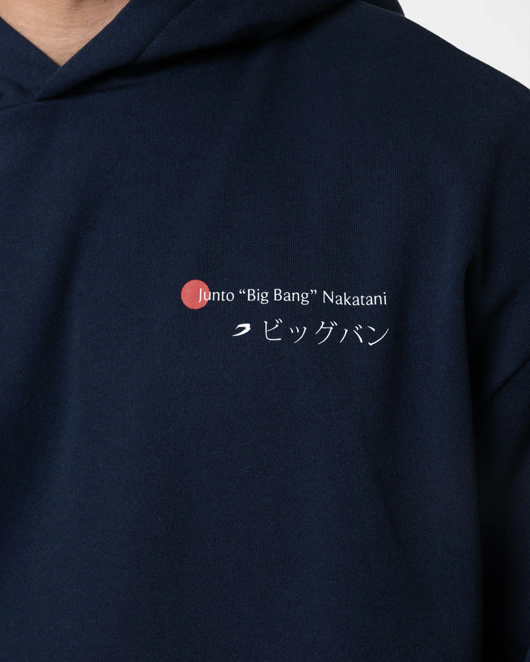 Nakatani x BOXRAW Oversized Hoodie - Navy - Image 10