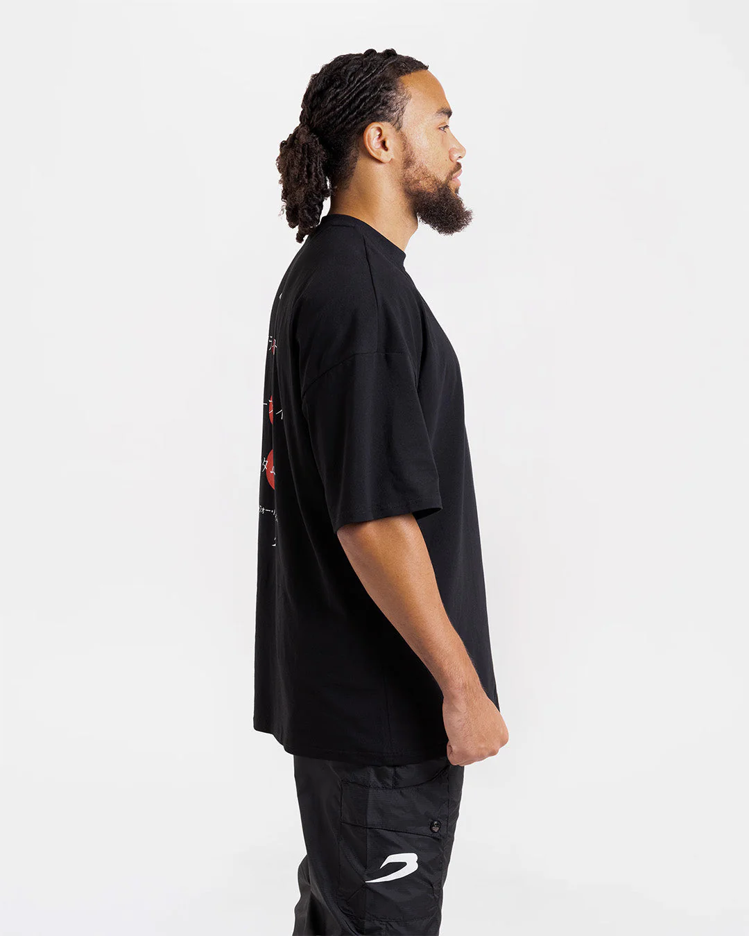 Nakatani x BOXRAW Oversized T-Shirt - Black - Image 7