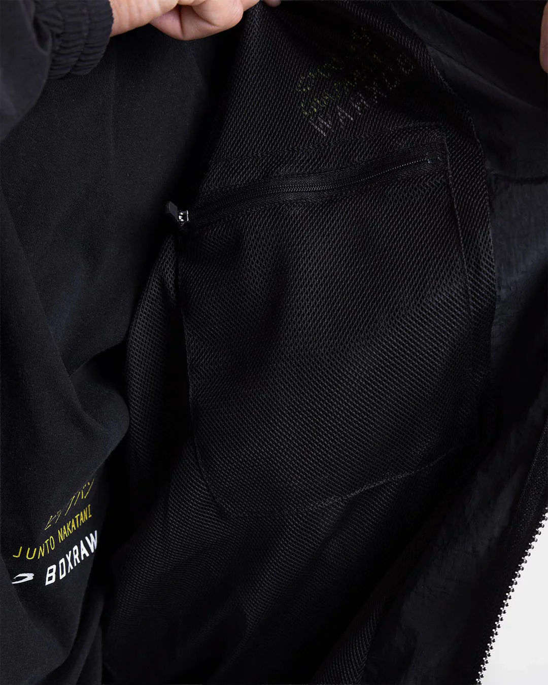 Nakatani x BOXRAW Track Jacket - Black/Yellow - Image 10
