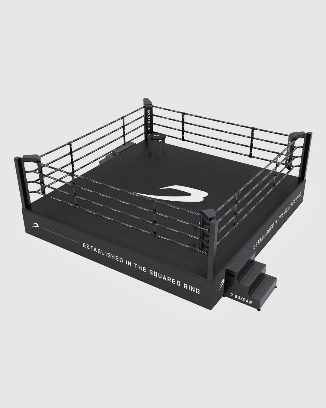 BOXRAW Boxing Ring Canvas & Dressing - Black/Classic - Image 5