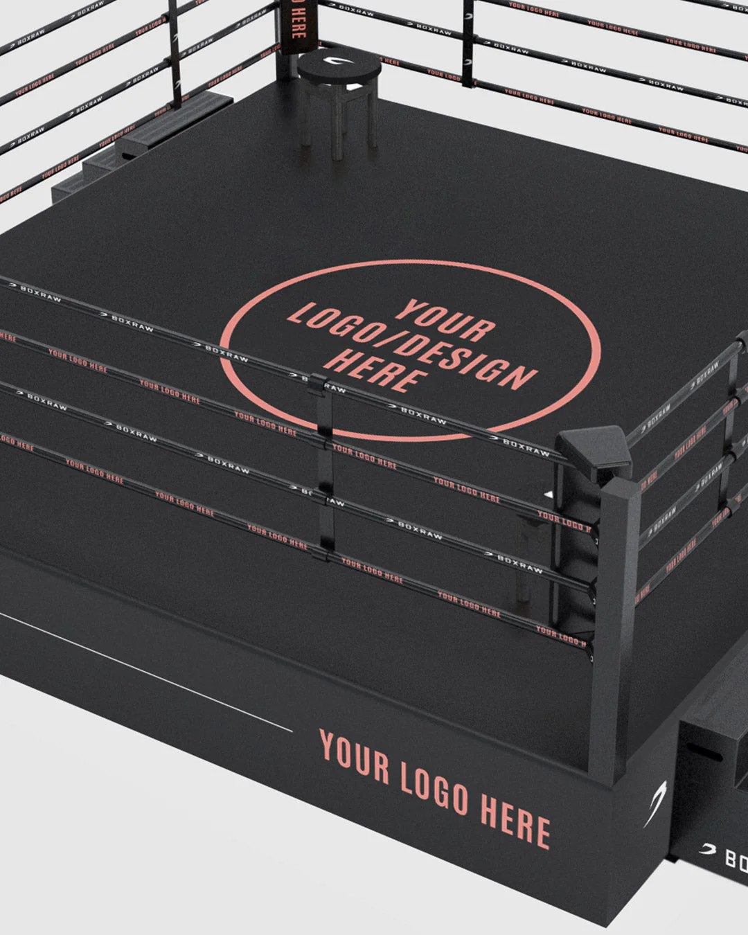 BOXRAW Boxing Ring Canvas & Dressing - Custom Design - Image 2