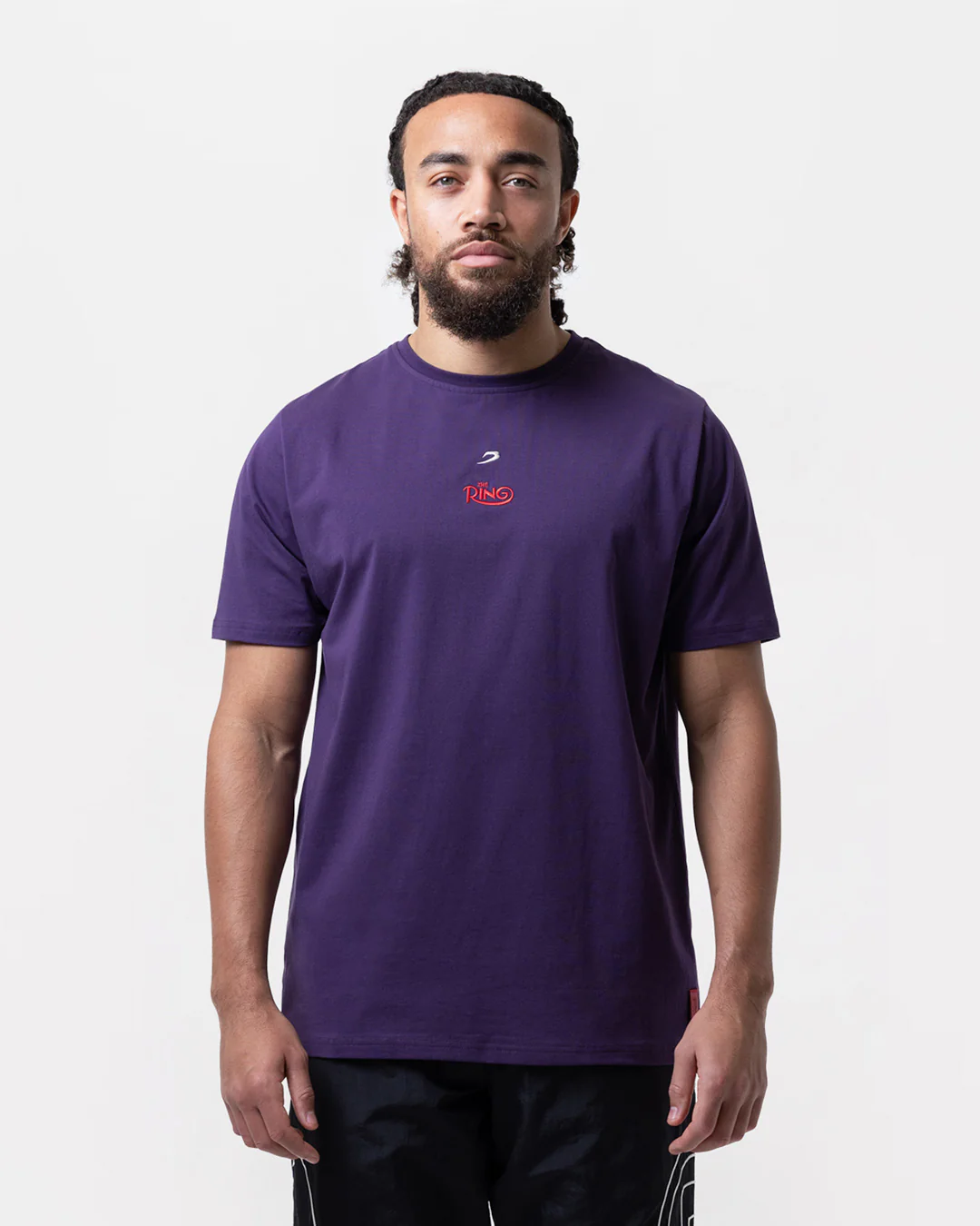Ring x BOXRAW Larry Holmes T-Shirt - Royal Purple - Image 5