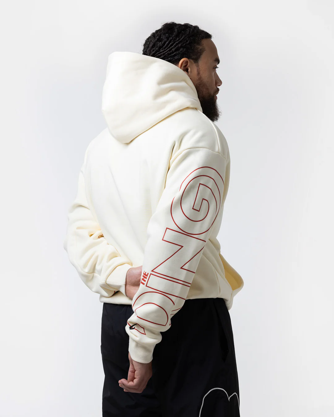 Ring x BOXRAW Oversized Hoodie - Beige