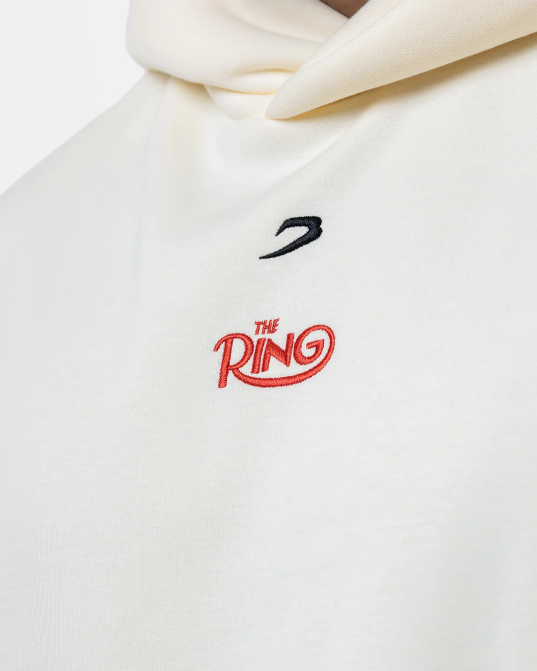 Ring x BOXRAW Oversized Hoodie - Beige - Image 6