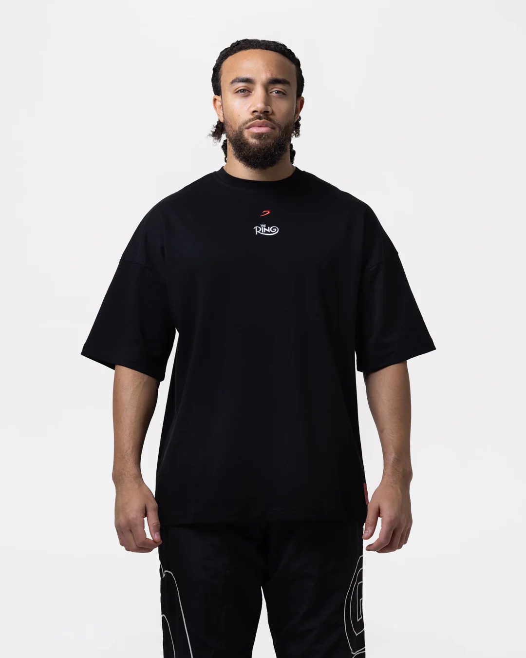 Ring x BOXRAW Riddick Bowe Oversized T-Shirt - Black - Image 2