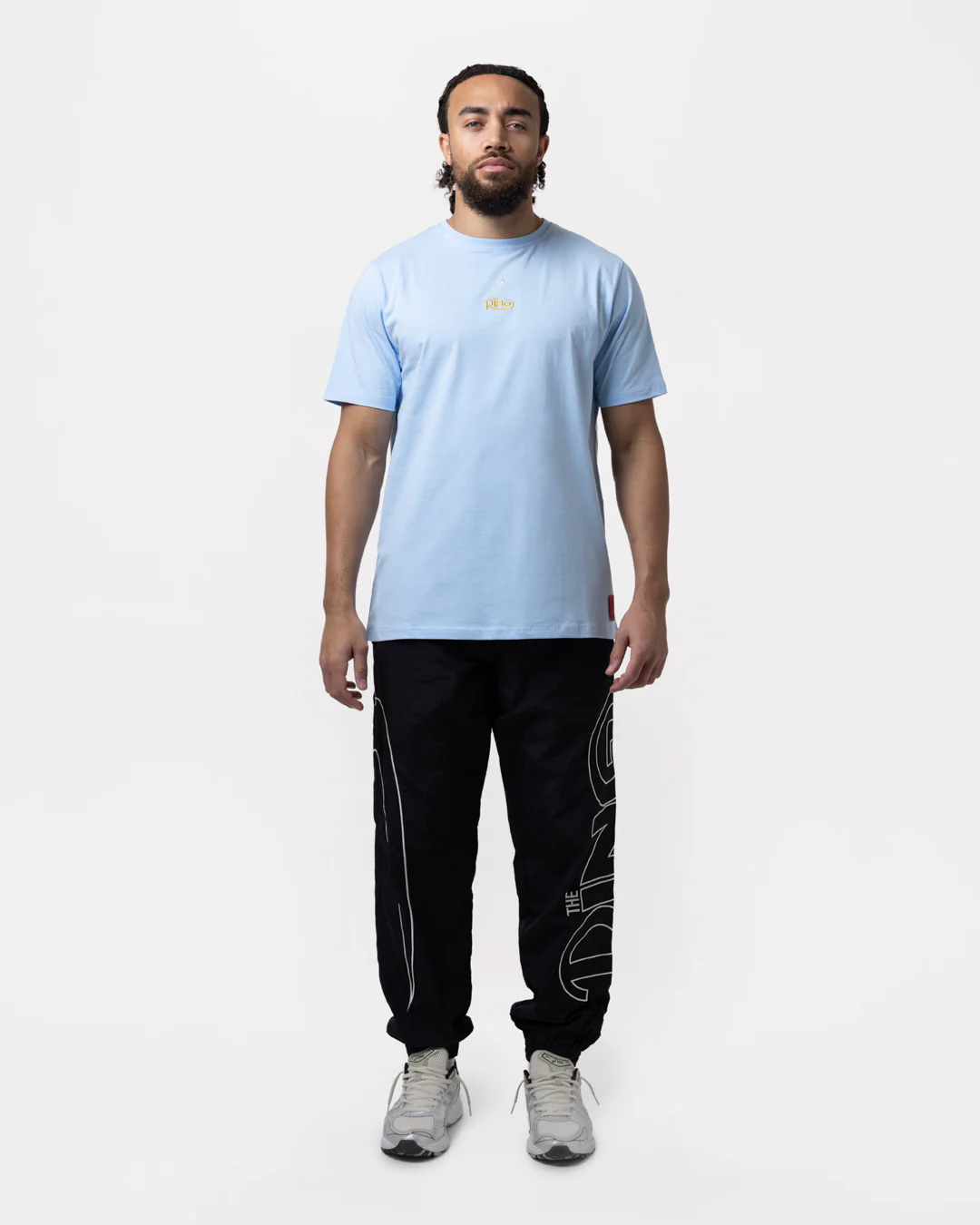 Ring x BOXRAW Roy Jones Jr T-Shirt - Baby Blue - Image 2