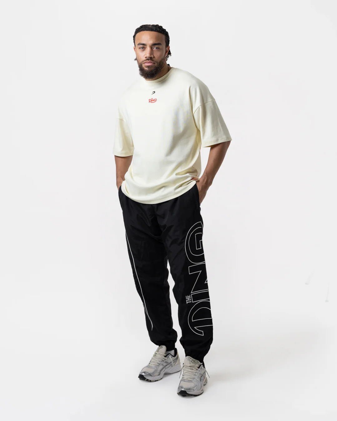 Ring x BOXRAW Track Bottoms - Black - Image 8