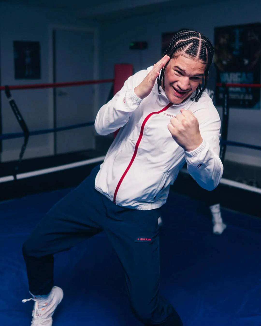 Robinson Training Jacket - White - Image 3