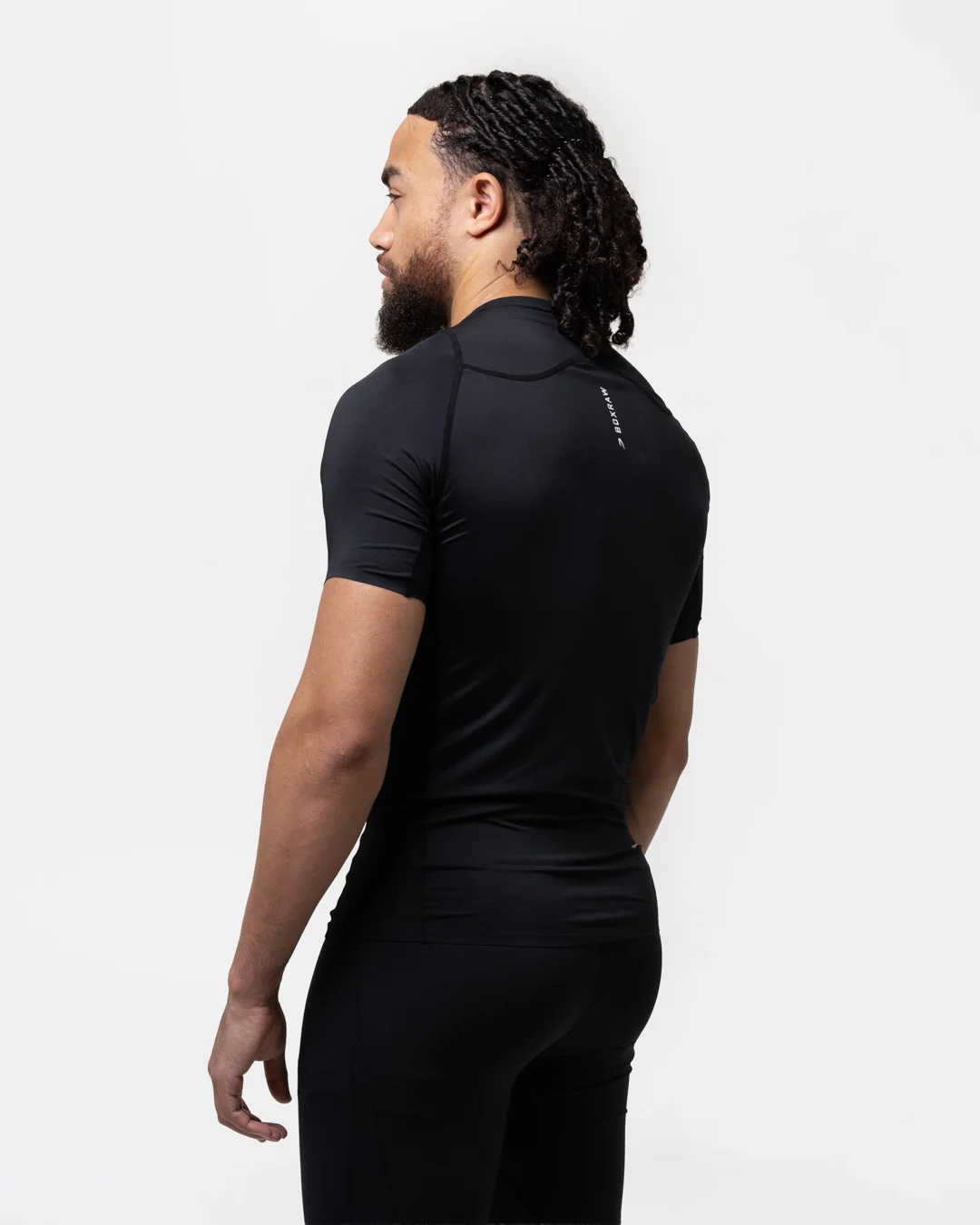 Saddler Compression T-Shirt - Black - Image 6