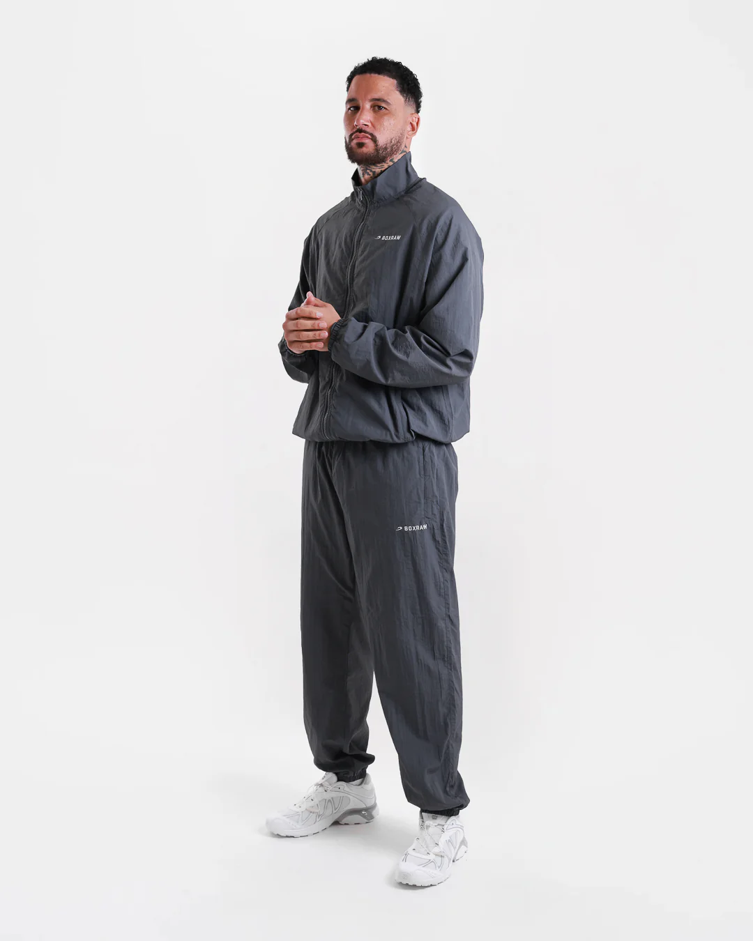 Saxton Track Bottoms - Charcoal - Image 2