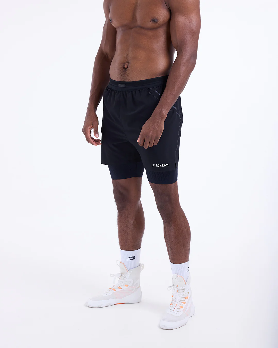 Sparring Club 2-in-1 Shorts - Black - Image 4