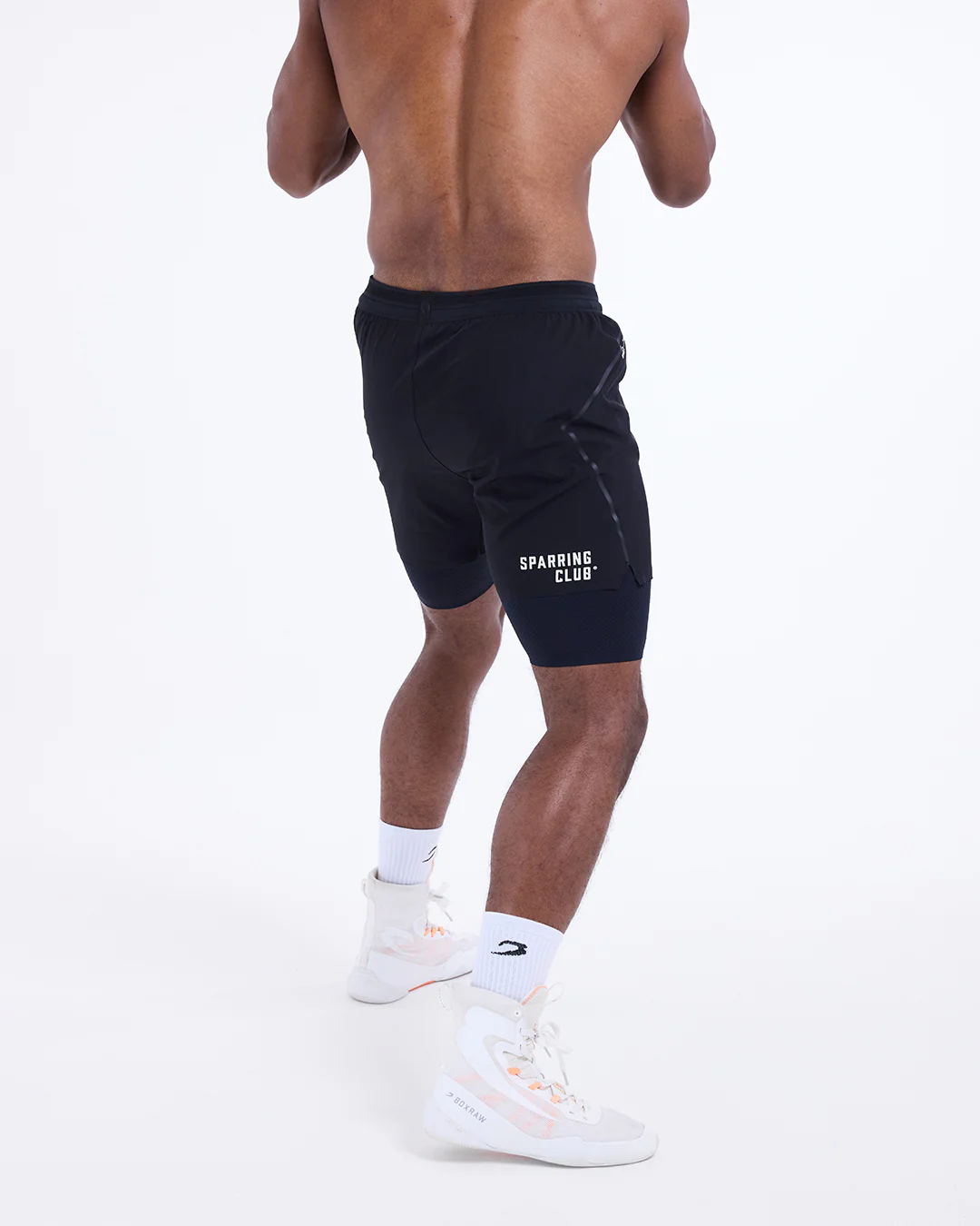 Sparring Club 2-in-1 Shorts - Black - Image 5