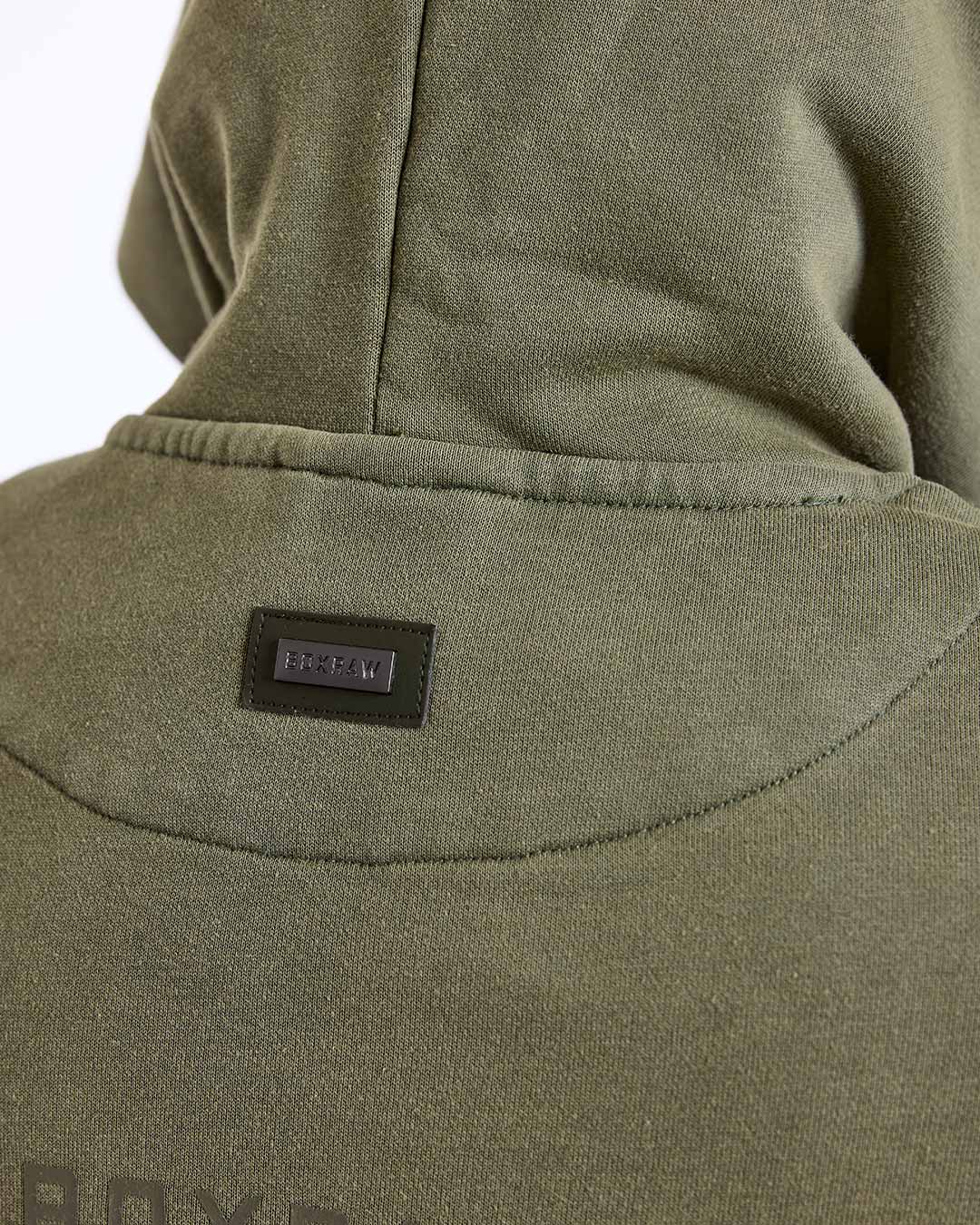 Sparring Club Oversized Hoodie - Washed Olive - Image 11