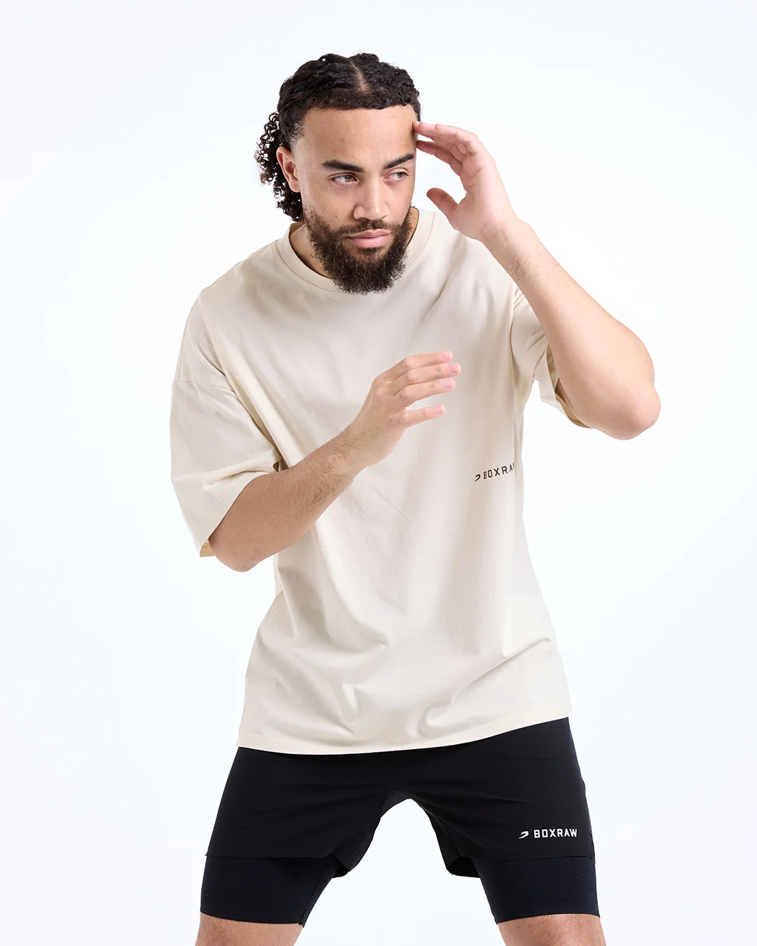 Sparring Club Oversized T-Shirt - Washed Beige - Image 7