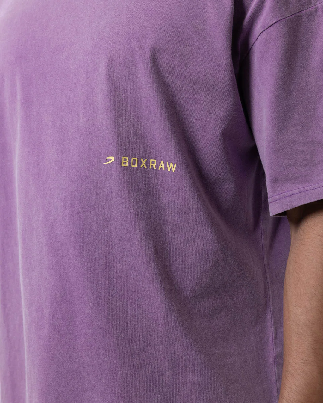 Sparring Club Oversized T-Shirt - Washed Purple - Image 8