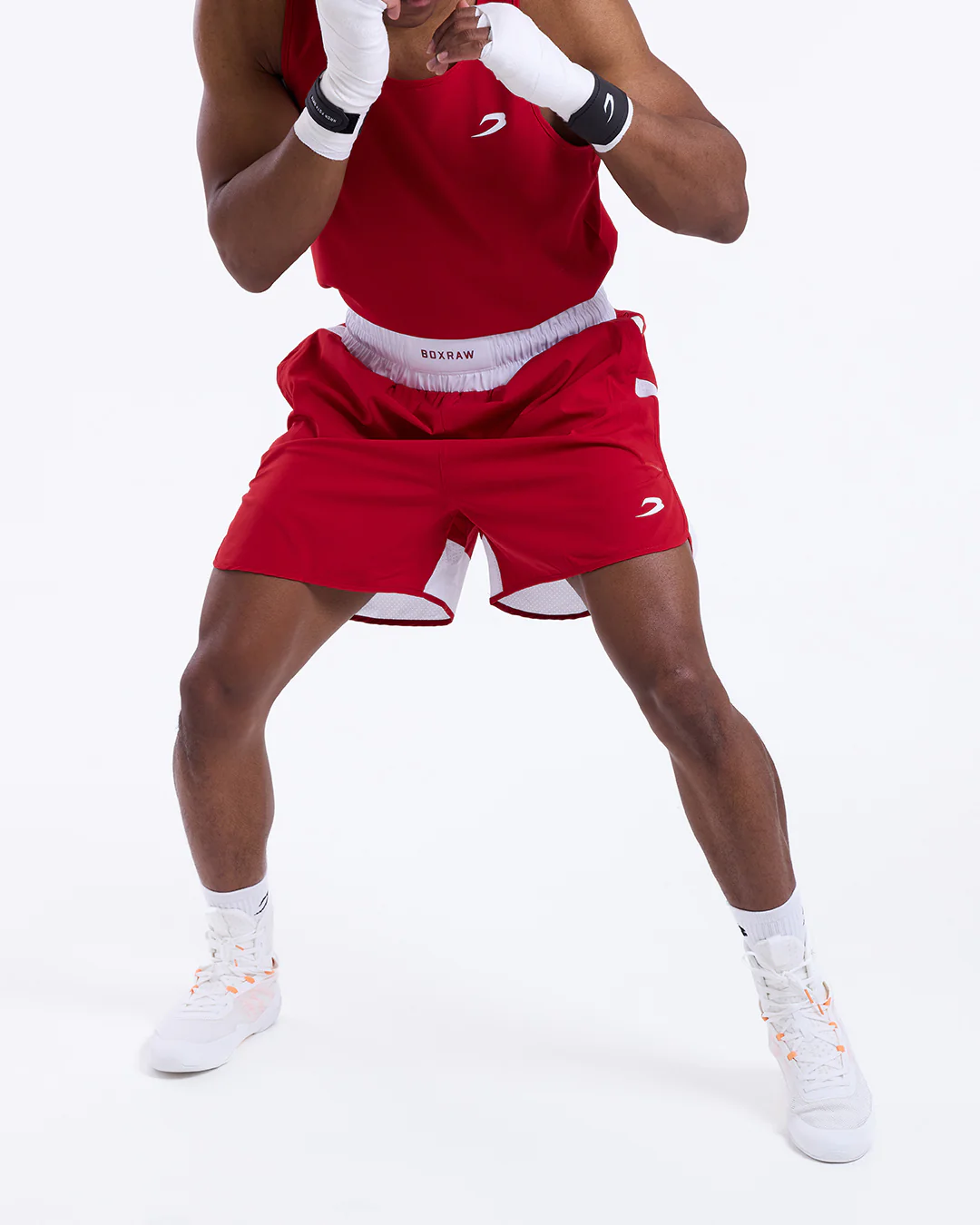 Stevenson Shorts 2.0 - Red/White - Image 3