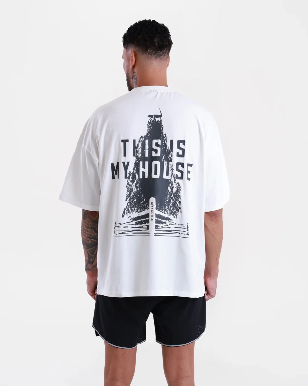 This Is My House Oversized T-Shirt - White