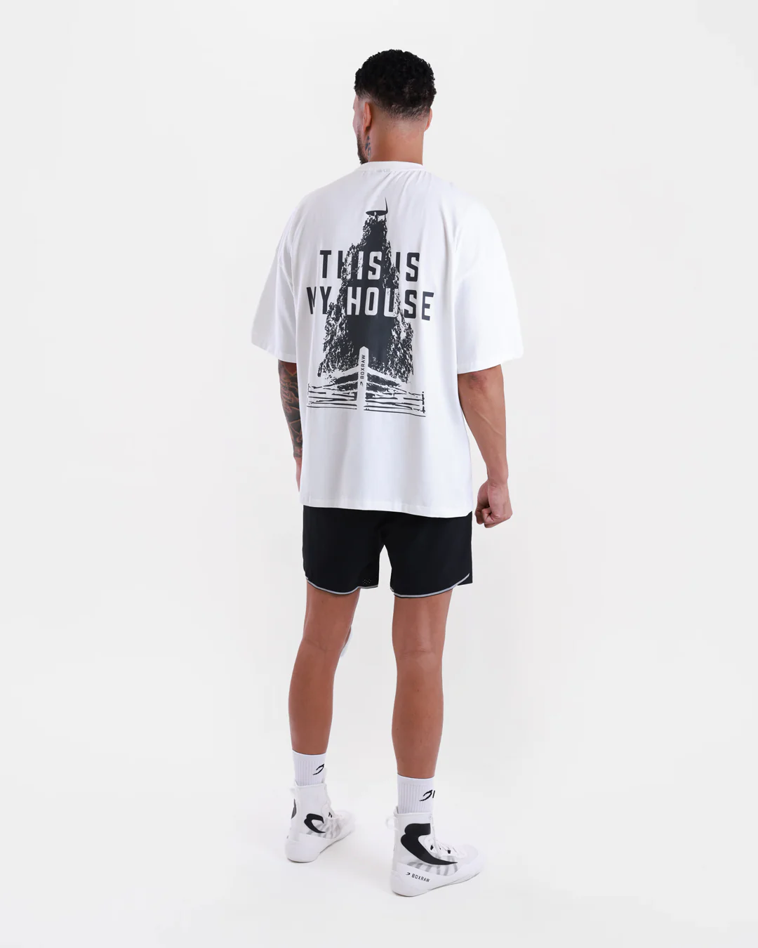 This Is My House Oversized T-Shirt - White - Image 2