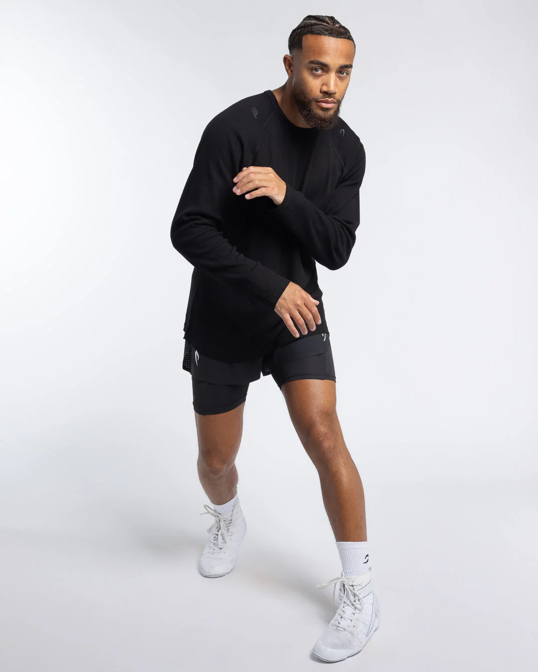 Tunero Raw Edge Crew - Black - Image 12