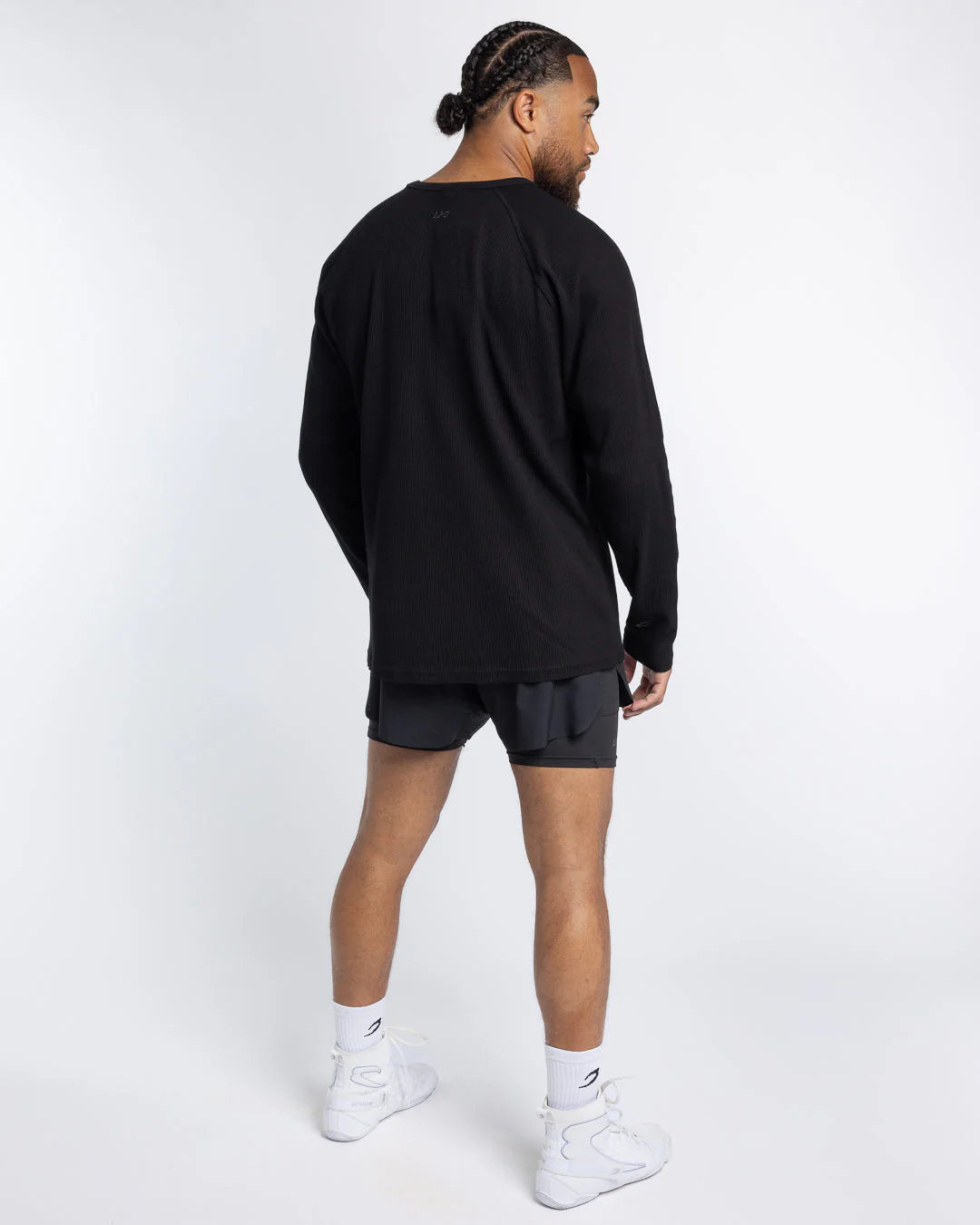 Tunero Raw Edge Crew - Black - Image 3