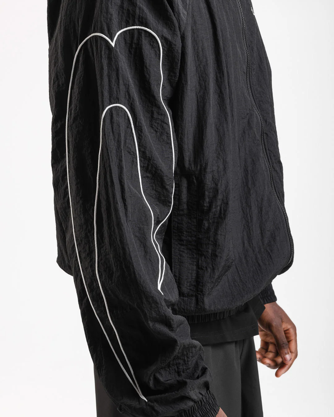 Tunero Track Jacket - Black - Image 10