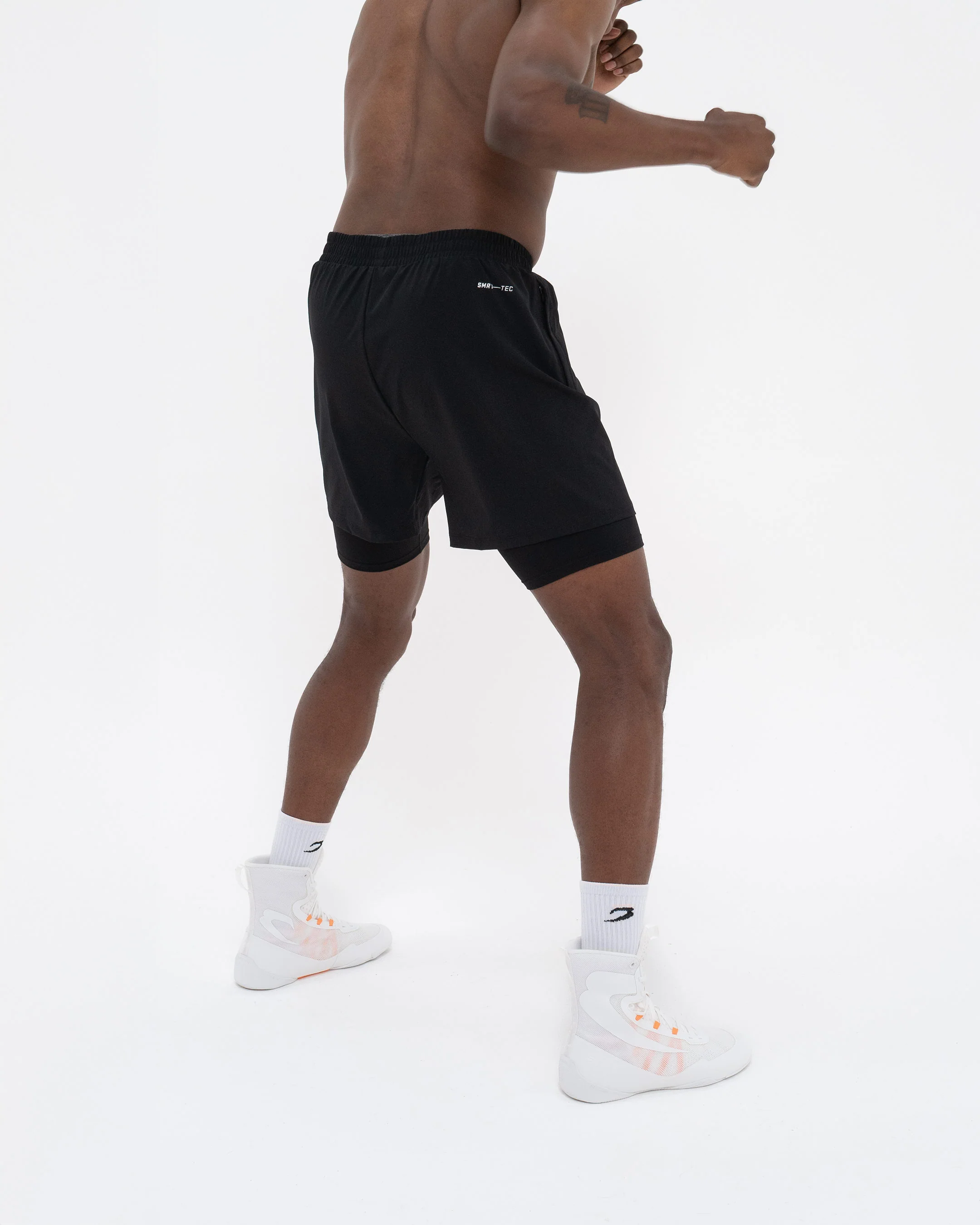 Valdes 2-in-1 Shorts - Black - Image 4