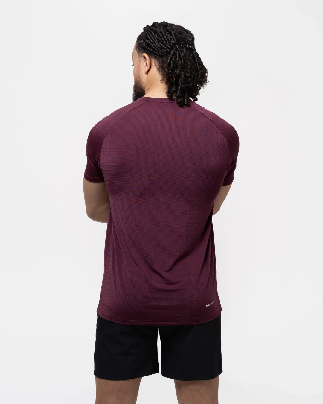 Valdes T-Shirt - Burgundy - Image 5