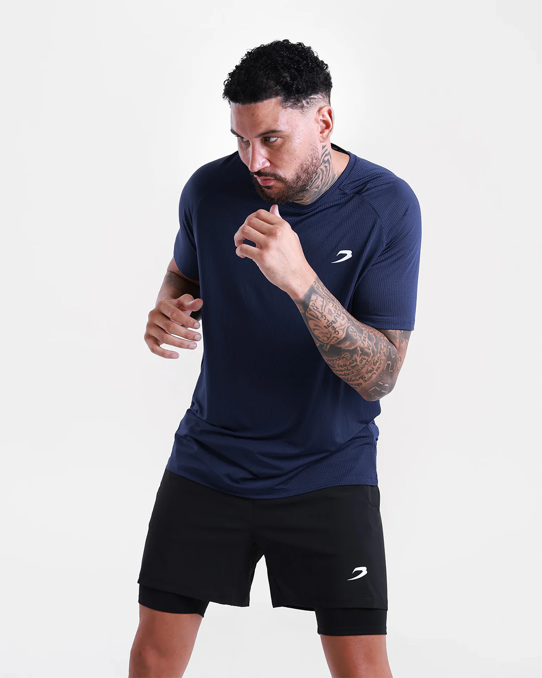 Valdes T-Shirt - Navy - Image 6
