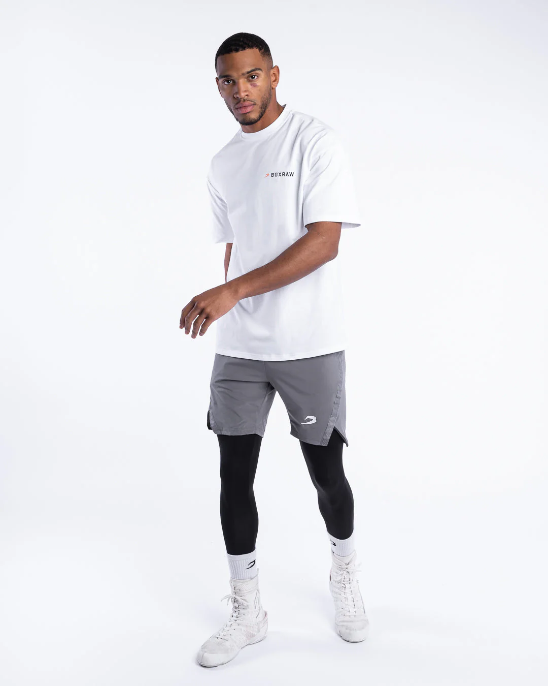 We Don't Play Boxing Oversized T-Shirt - White - Image 2