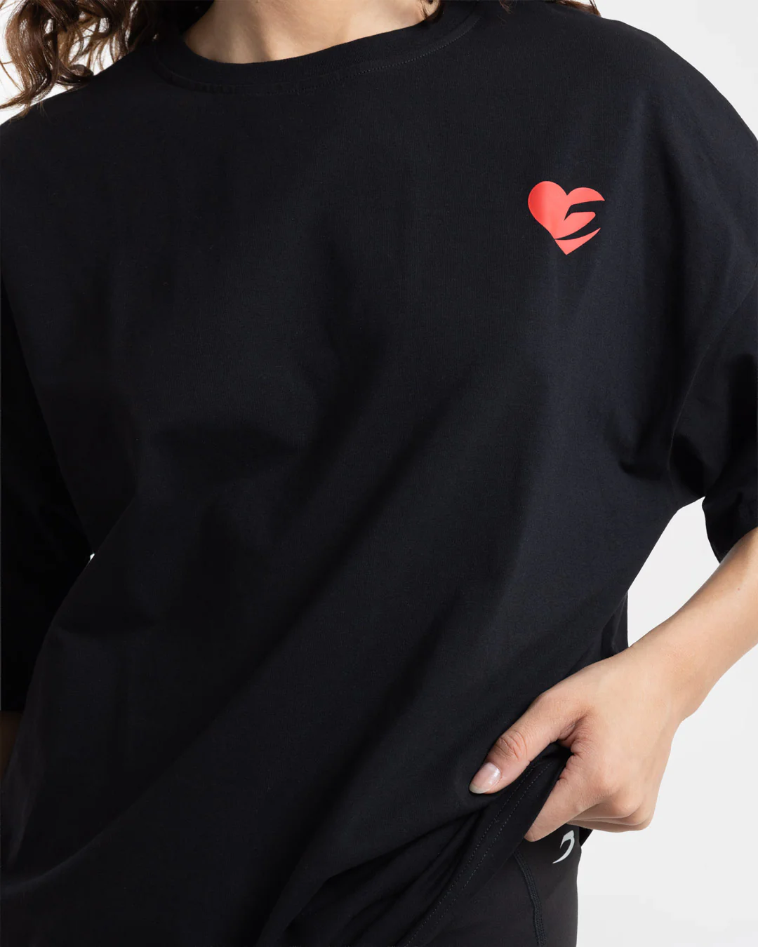 Boxing is Love Oversized T-Shirt - Black - Image 6