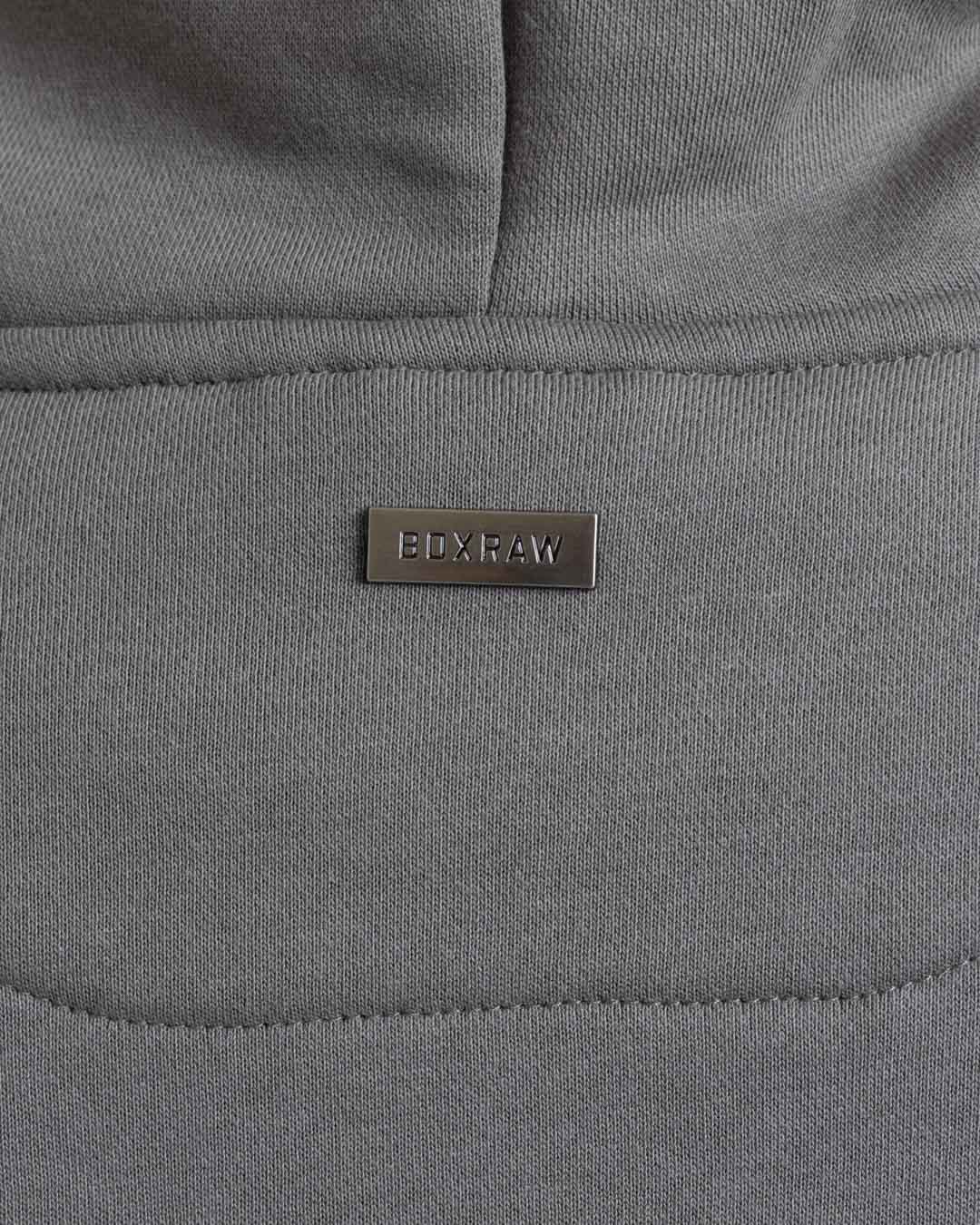 East Street Hoodie - Distressed Grey - Image 6