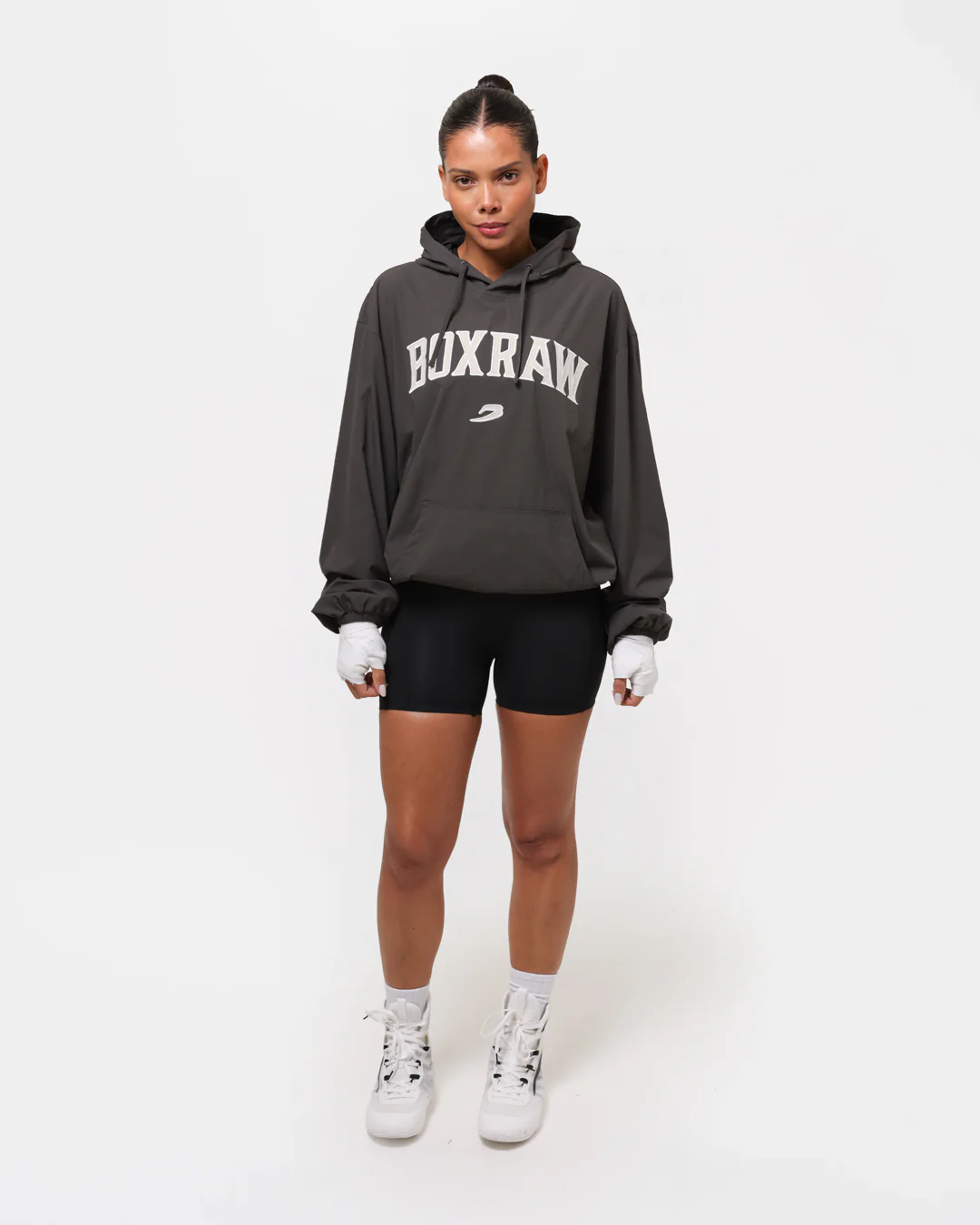 East Street Shell Hoodie - Charcoal - Image 2