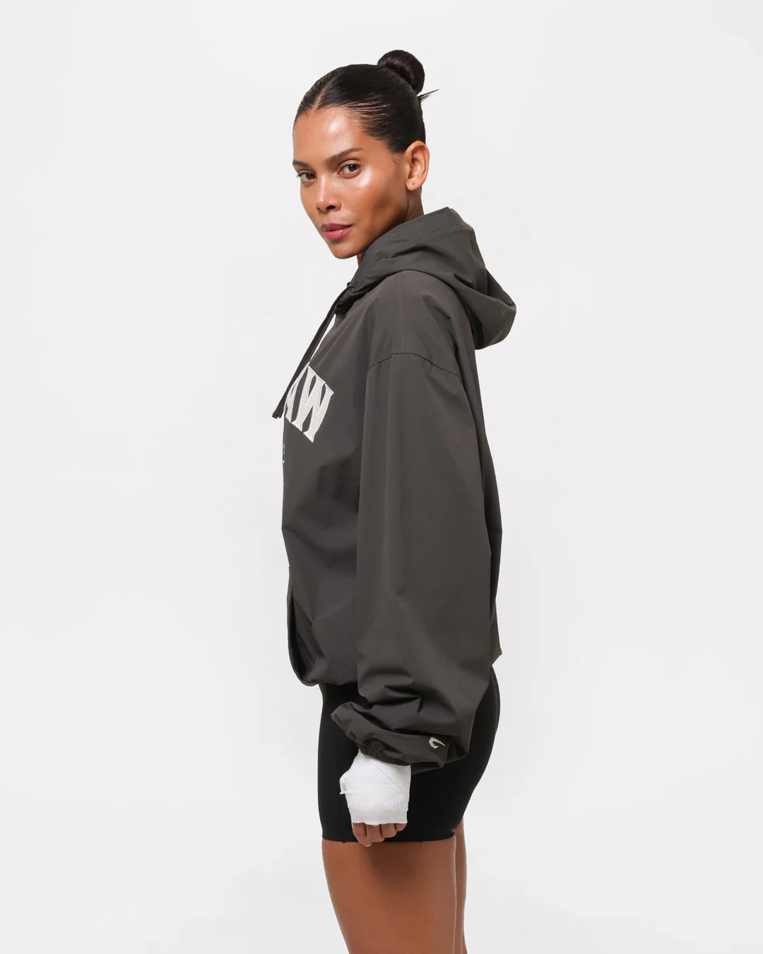 East Street Shell Hoodie - Charcoal - Image 3