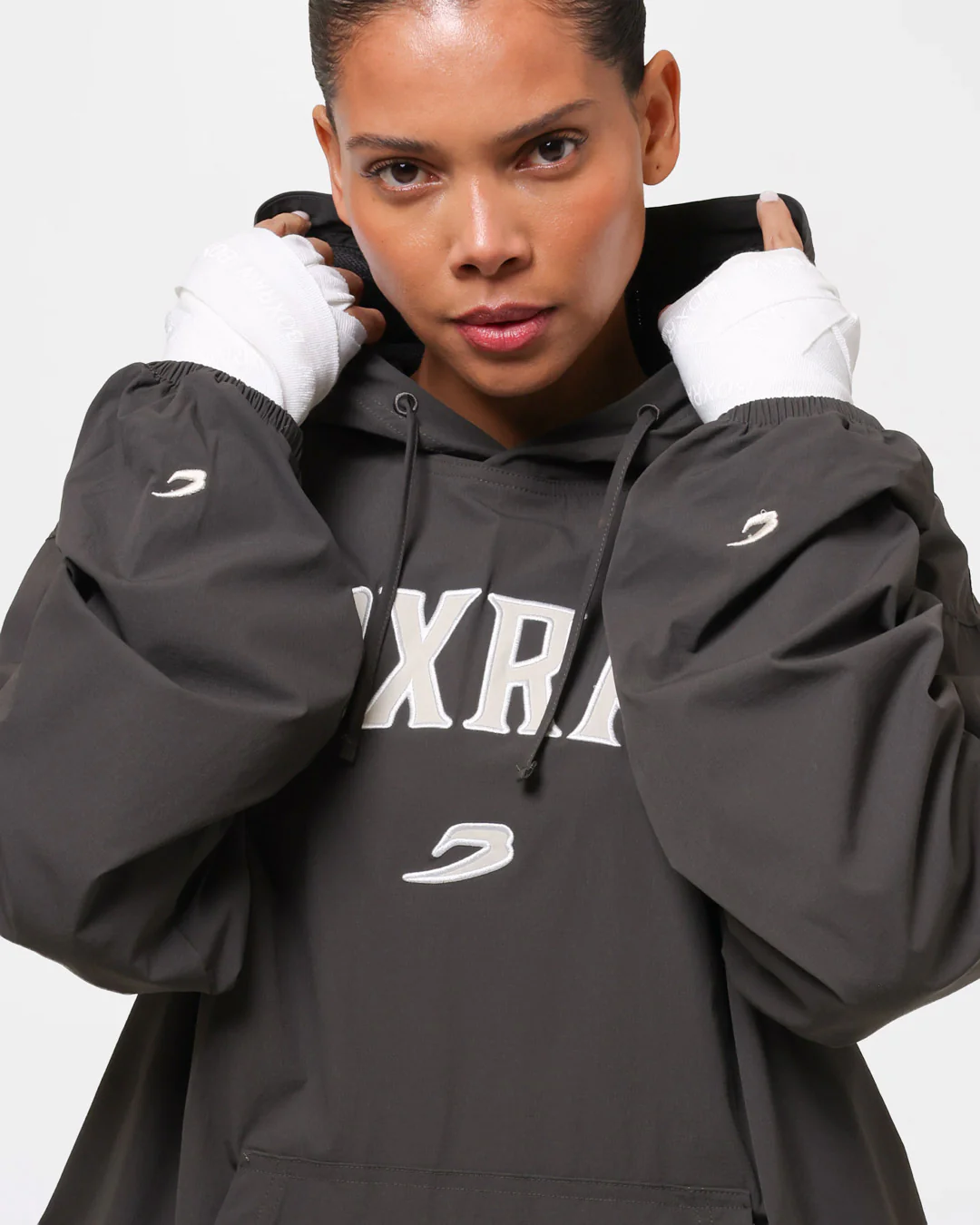 East Street Shell Hoodie - Charcoal - Image 6