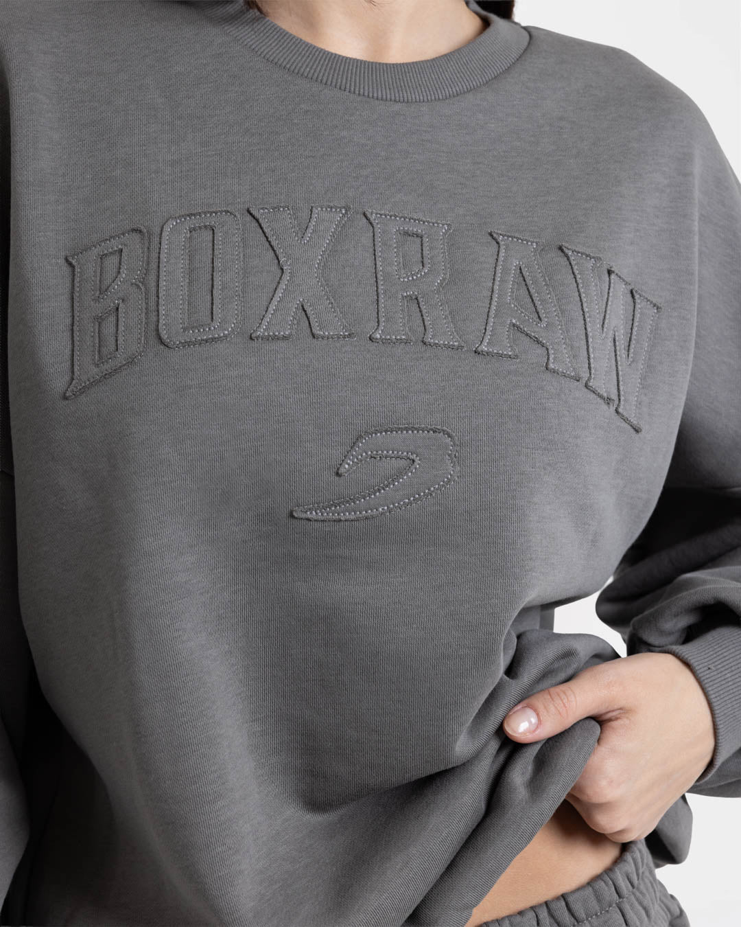 East Street Sweatshirt - Distressed Grey - Image 5