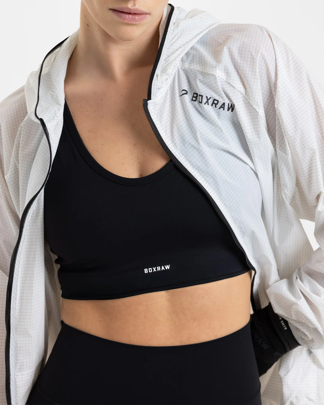 Genaro Zip Up Windbreaker - White - Image 7