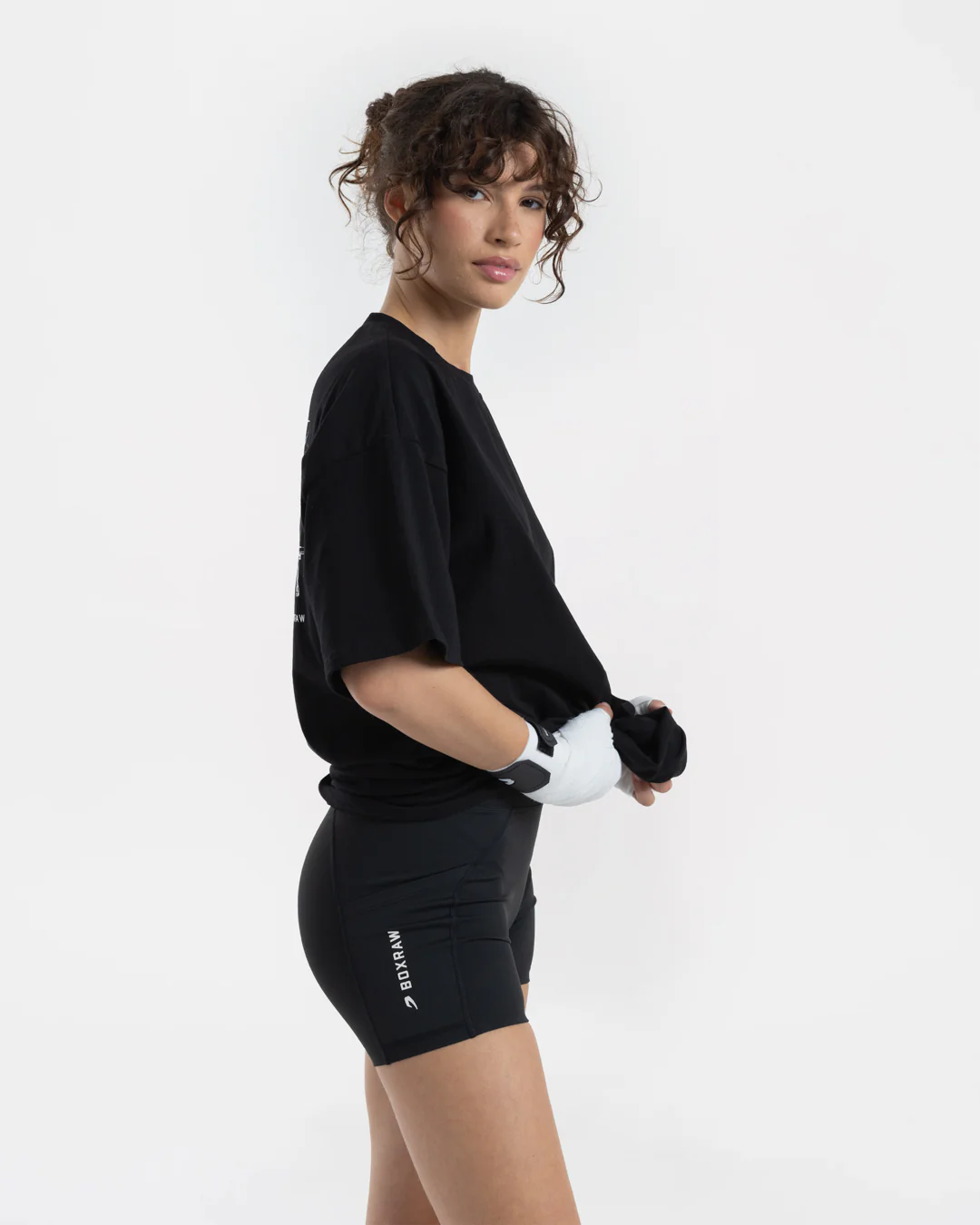 Hook Right Goodnight Oversized T-Shirt - Black - Image 4