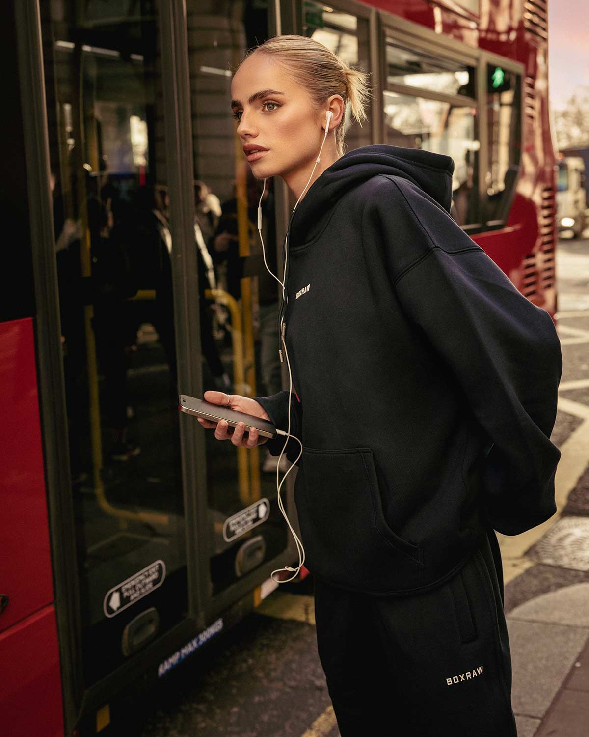 Johnson Hoodie - Navy - Image 3
