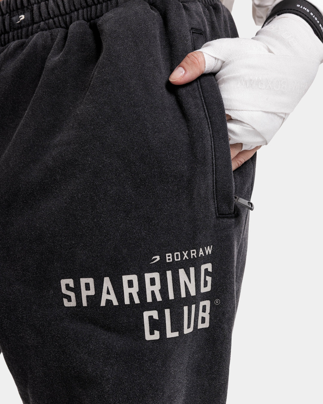 Sparring Club Bottoms - Washed Black - Image 8