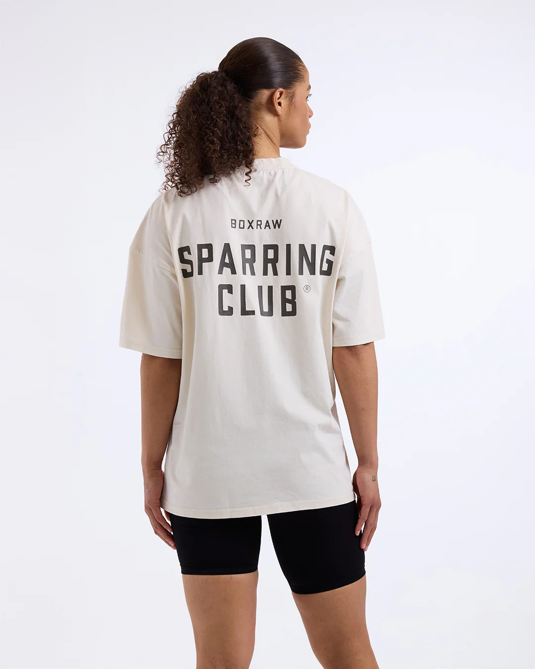 Sparring Club Oversized T-Shirt - Washed Beige - Image 5