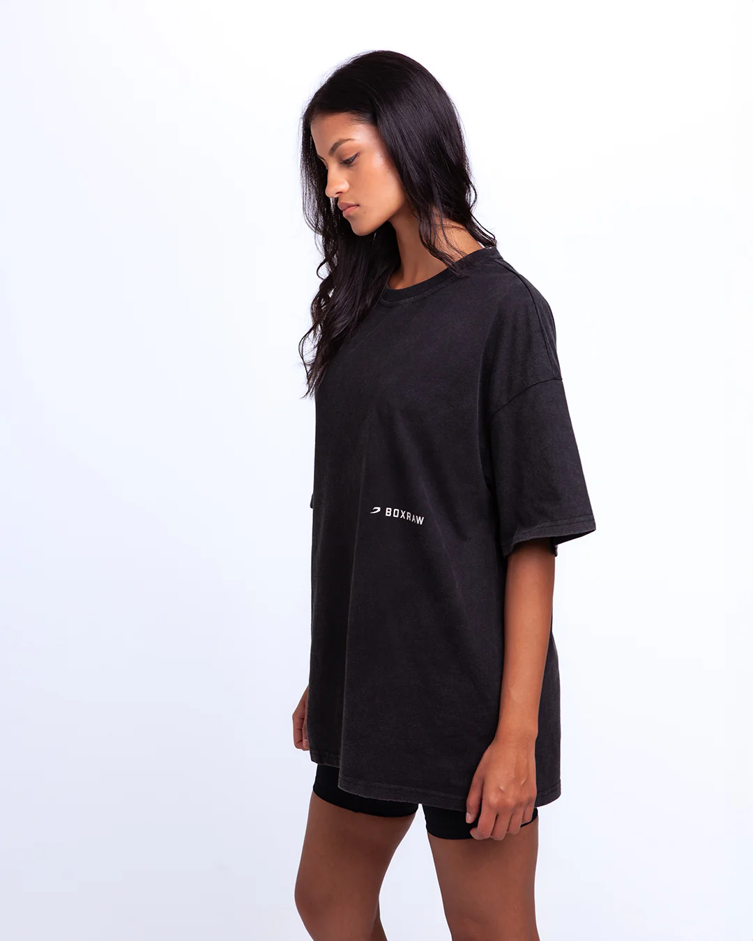 Sparring Club Oversized T-Shirt - Washed Black - Image 7