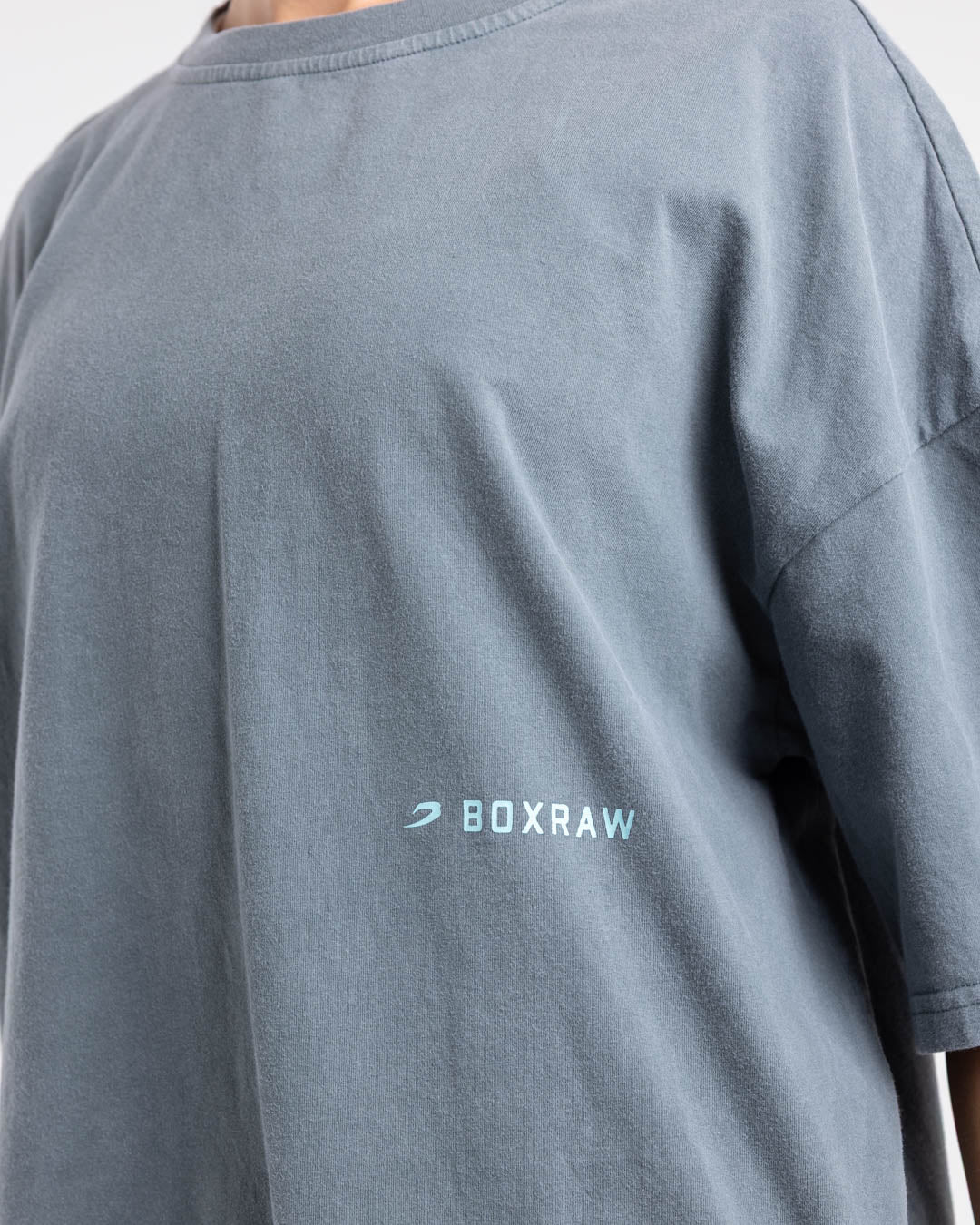 Sparring Club Oversized T-Shirt - Washed Charcoal - Image 6