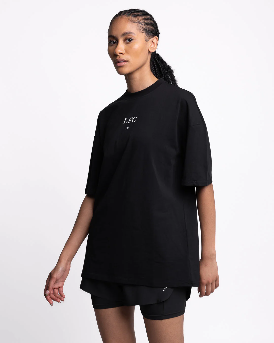 Tunero Oversized T-Shirt - Black - Image 4