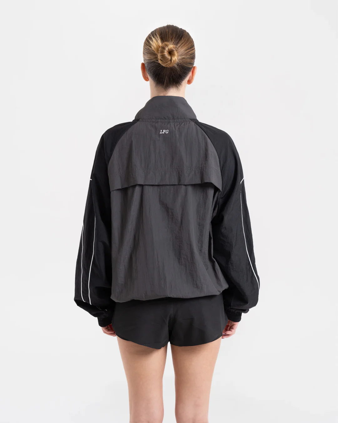 Tunero Track Jacket - Grey/Black - Image 5