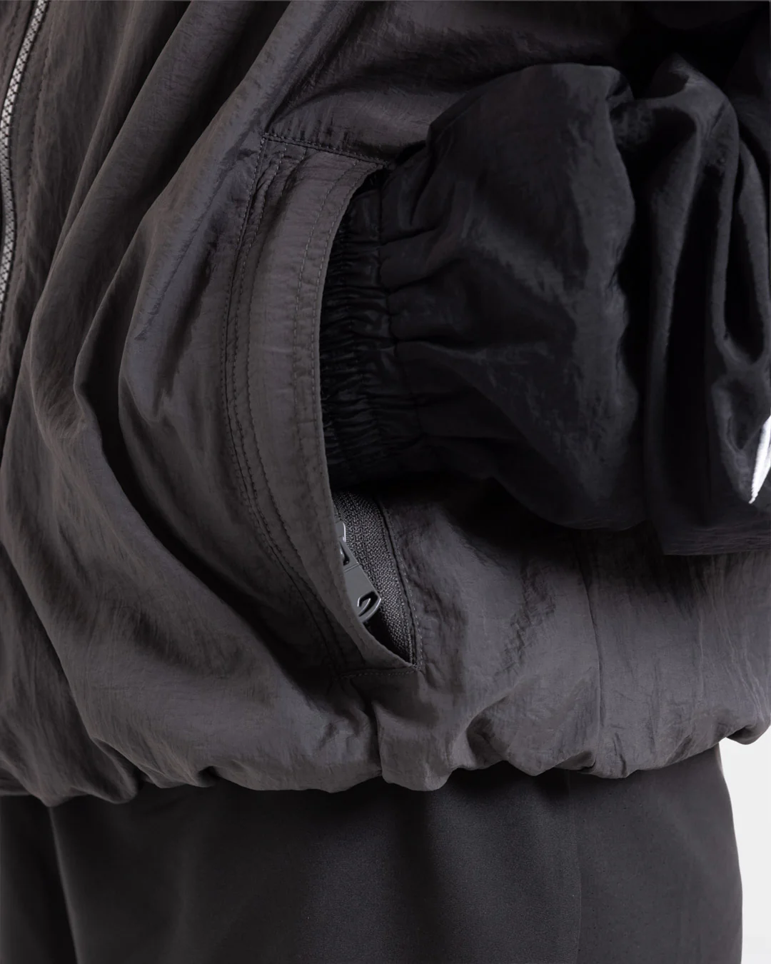 Tunero Track Jacket - Grey/Black - Image 7