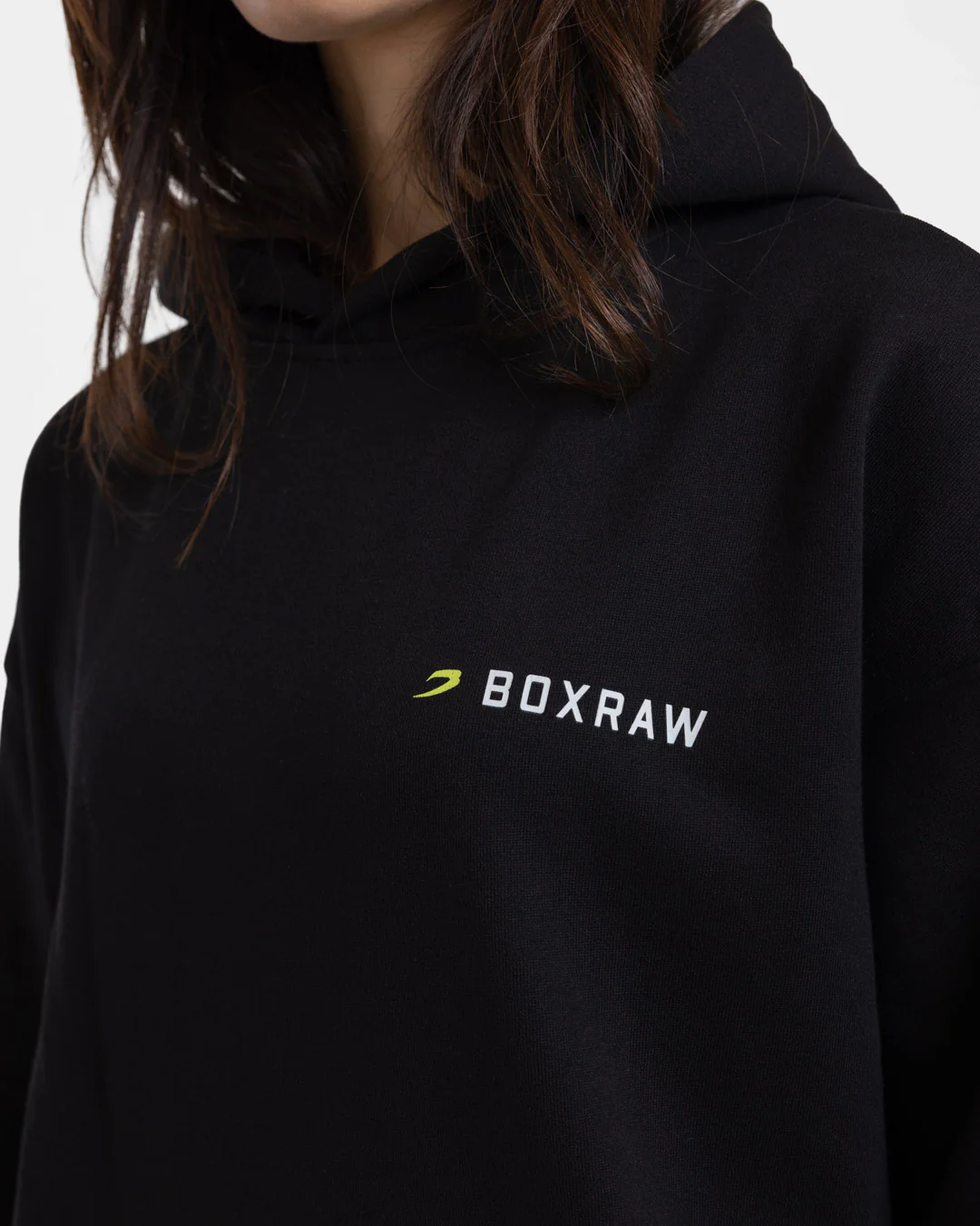 We Don't Play Boxing Oversized Hoodie - Black/Yellow - Image 6